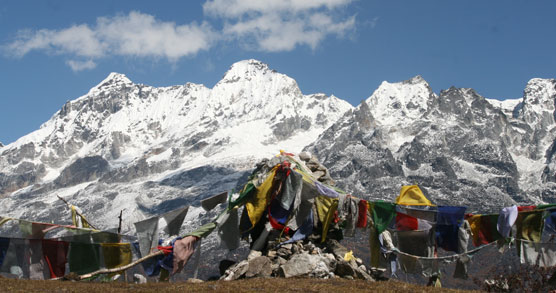 View from Dzongri top